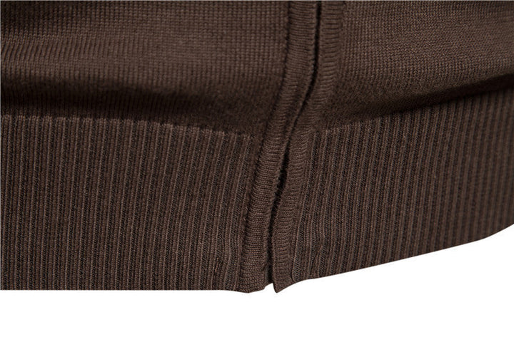 Men's Verona Colorblock Full-Zip Cardigan, an essential casual layering sweater for stylish men.