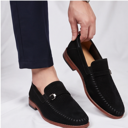 Luxurious Men's Verona Comfort Loafers. Stylish, breathable casual loafers for refined men's fashion.
