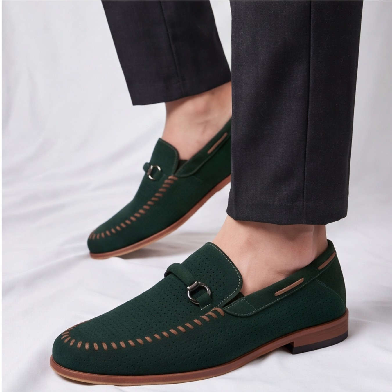 Men's Verona Comfort Loafers, perfect for walking. All-day breathable footwear for modern men.