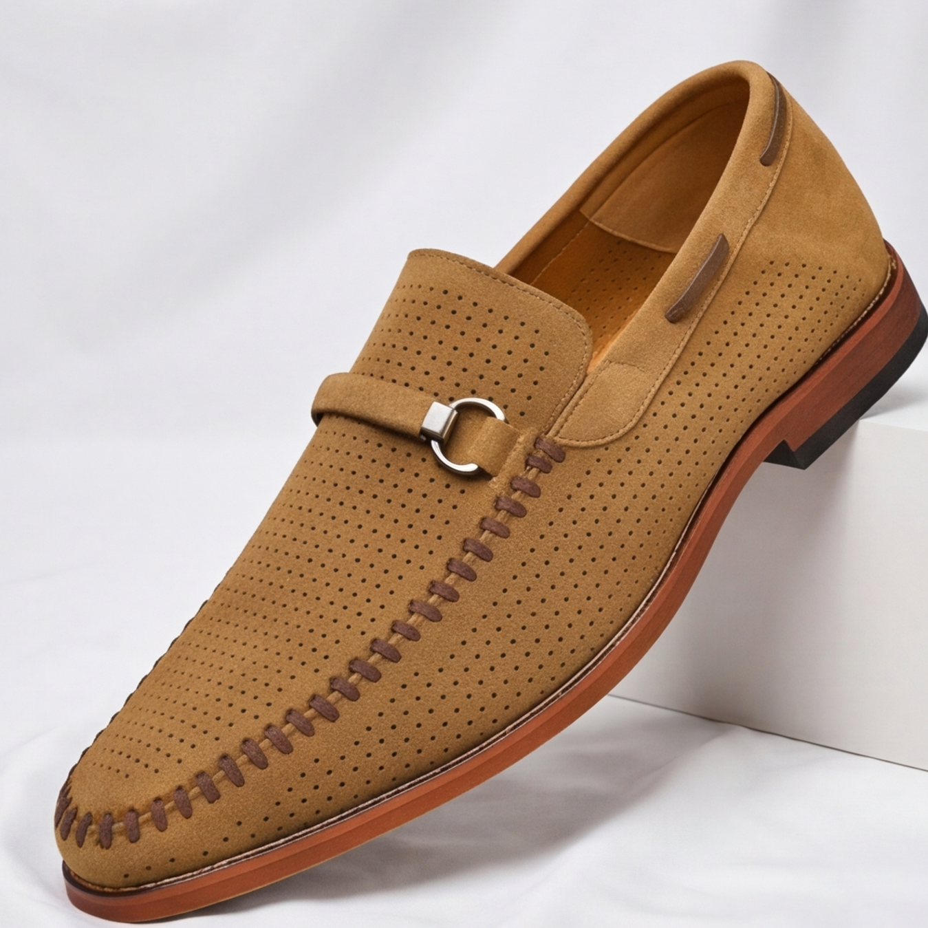 Stylish Men's Verona Comfort Loafers. Essential slip-on footwear, great for everyday men's fashion.