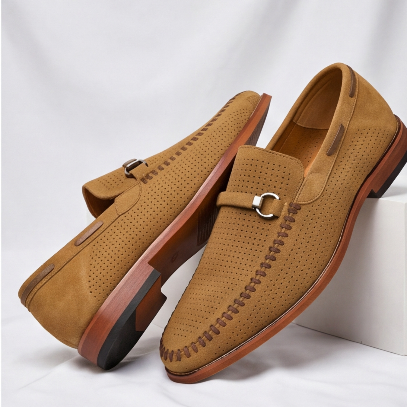Verona Comfort Loafers for men, combining support & style. Ideal for casual outings & walking.