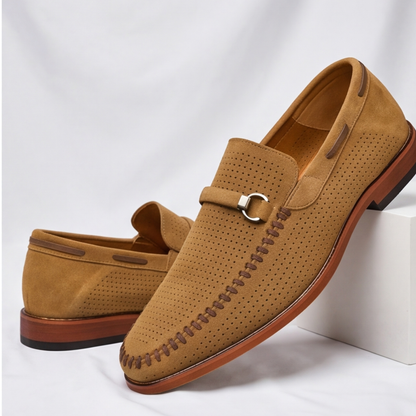 Men's breathable Verona Comfort Loafers. Slip-on design provides all-day comfort & support.