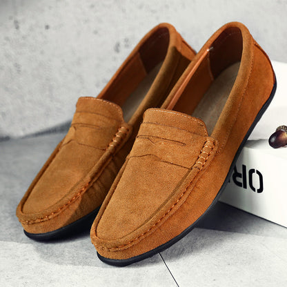 Fashionable men's Verona loafers, versatile slip-on shoes combining comfort with elegant style.