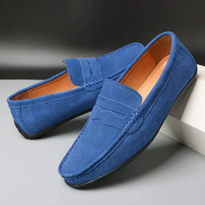 Premium men's Verona loafers, easy slip-on casual and dress shoes, comfortable everyday footwear.
