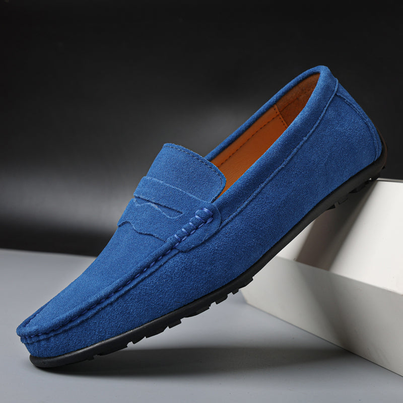 Men's Verona loafers, sleek slip-on shoes offering comfort & style for formal or casual outfits.