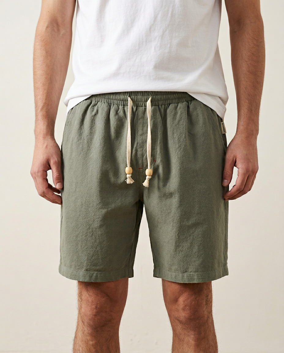 Relaxed fit men's athletic shorts for running, training, or casual wear. Versatile design for active lifestyles.