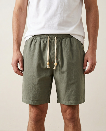 Relaxed fit men's athletic shorts for running, training, or casual wear. Versatile design for active lifestyles.
