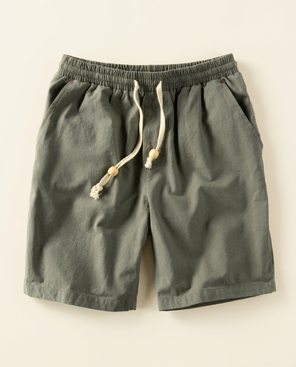 Lightweight men's summer shorts with drawstring. Perfect men's apparel for versatile active and casual occasions.