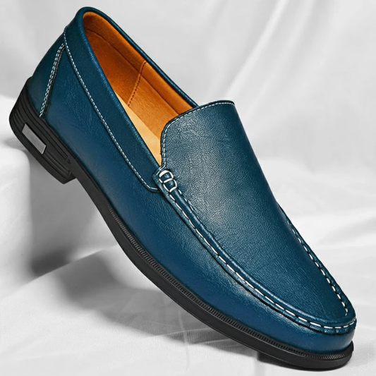 Men's versatile brown slip-on loafers for everyday comfort & style.