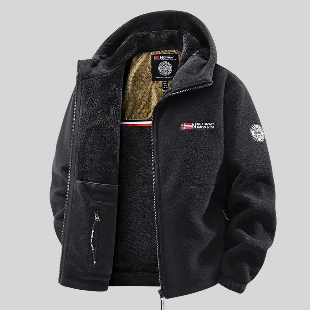 Comfortable men's casual jacket, stylish outerwear for spring/fall everyday use.