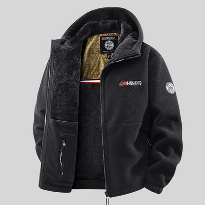 Comfortable men's casual jacket, stylish outerwear for spring/fall everyday use.