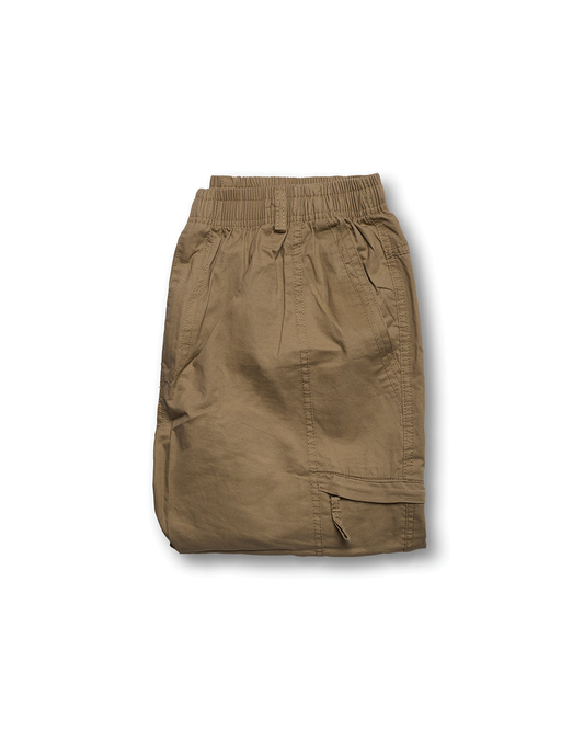 Men's versatile comfort cargo pants in a relaxed fit. Features multiple pockets, ideal for everyday utility & casual wear.