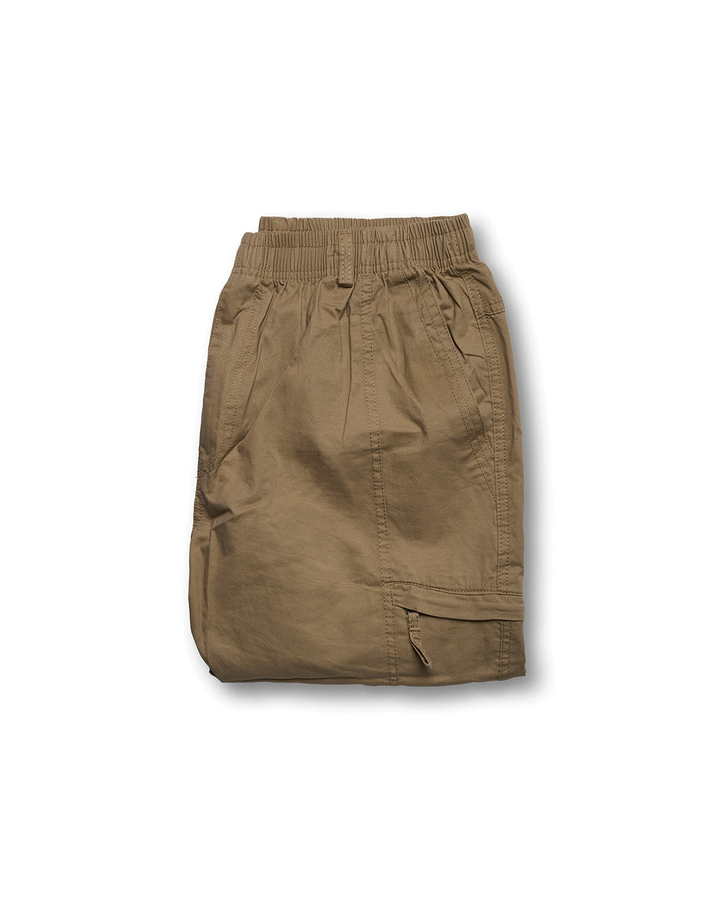Men's versatile comfort cargo pants in a relaxed fit. Features multiple pockets, ideal for everyday utility & casual wear.