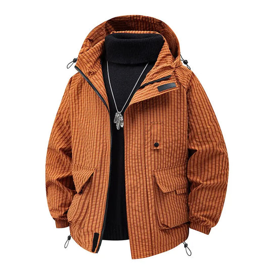 Men's versatile global jacket for everyday adventures, all-weather protection & casual style.