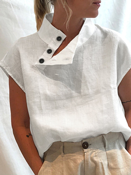 Men's versatile long-sleeve casual button-up shirt, relaxed fit, perfect for everyday spring/summer style.