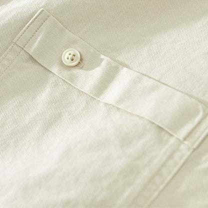 Stylish and comfortable men's long-sleeve shirt, a versatile button-down for daily wear.