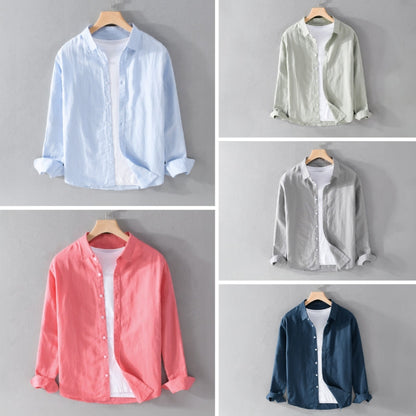 Men's everyday long-sleeve shirt designed for all-day comfort & style. Versatile classic clothing top for men.