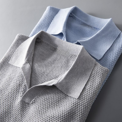 Comfortable men's short sleeve polo shirt, ideal for all-day wear and everyday comfort. Soft, versatile style.