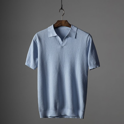 Men's comfort fit short sleeve polo shirt. Versatile for smart casual & everyday wear. New summer fashion arrival.