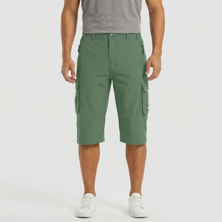 Men's Sherman quick-dry cargo shorts. Utility style with ample pockets, ideal for versatile outdoor adventures.