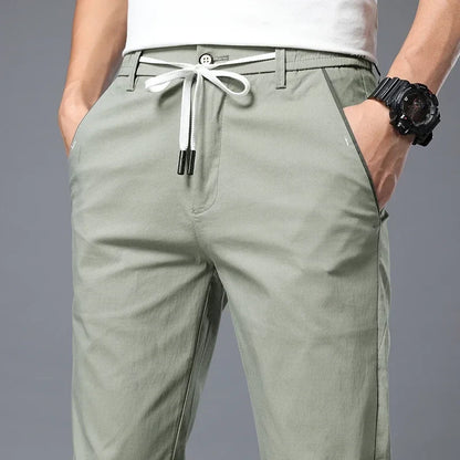 Men's versatile slim fit pants for everyday comfort and modern style, suitable for any occasion.