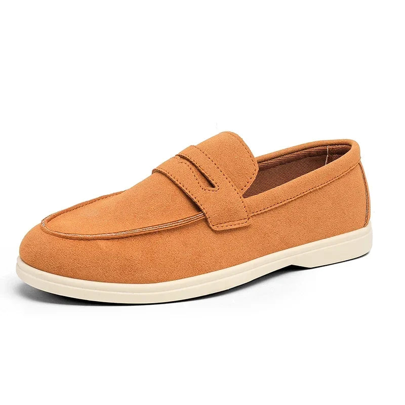Premium men's slip-on loafers, crafted for versatile comfort and lasting style.
