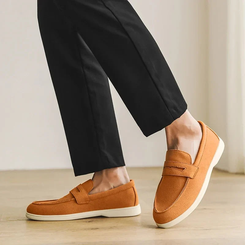 Breathable men's comfort loafers. Versatile slip-on design for a fresh feel all day.