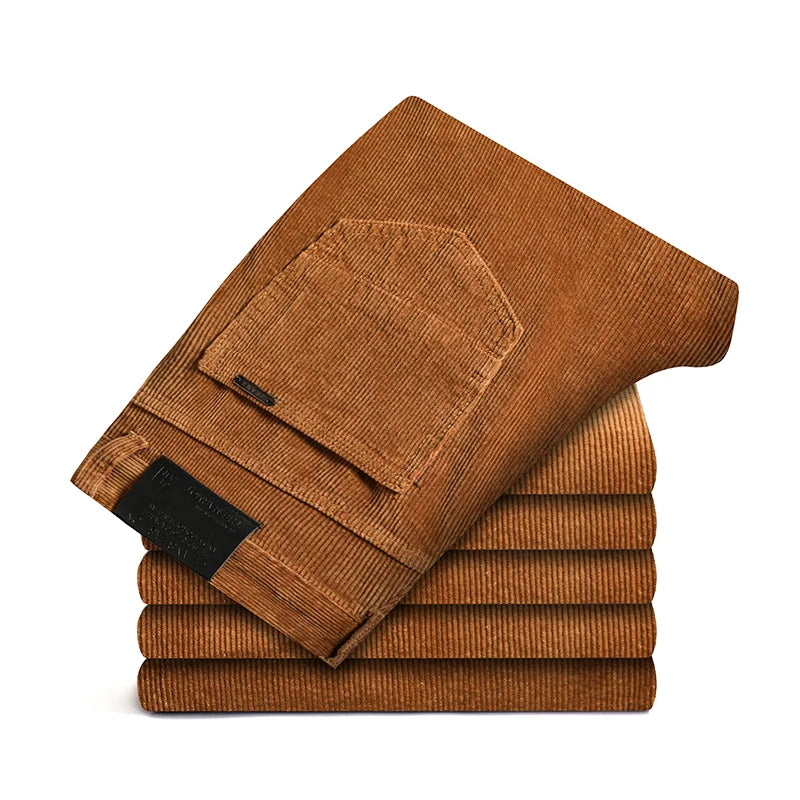 Everyday men's straight fit trousers, offering comfort, durability, and versatile style.
