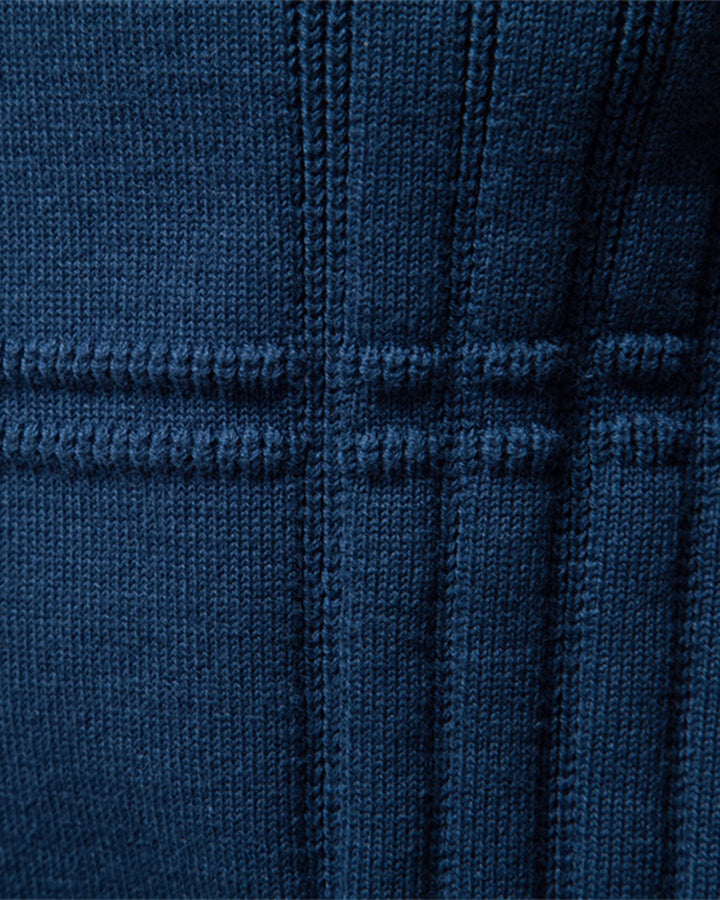 Pullover men's textured knit crew neck, designed for comfort and durability.
