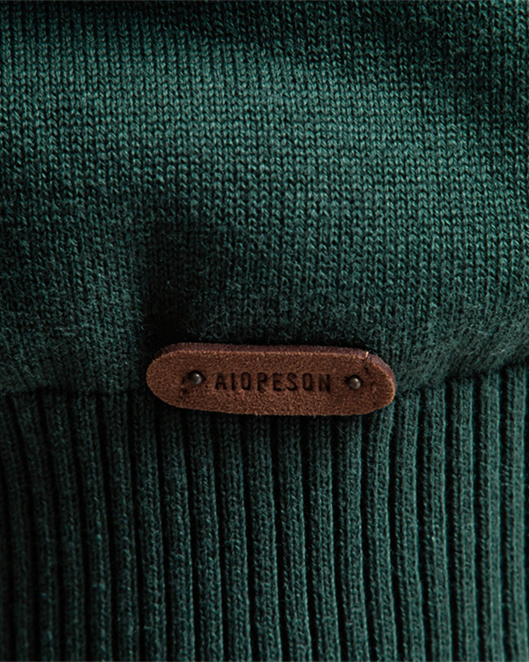 Men's versatile crew neck, showcasing a refined textured knit pattern.