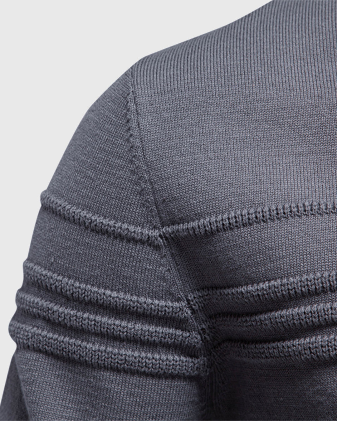 Men's winter sweater: a warm and soft textured crew neck for ultimate comfort.