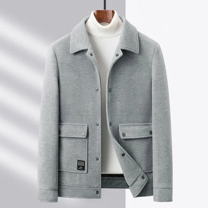 Men's versatile urban jacket for everyday wear. Modern, stylish, & comfortable outerwear, perfect for spring/fall casual looks.
