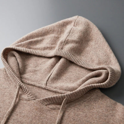 Stylish Men's Vienna Luxury Hoodie with a relaxed fit, perfect for everyday comfort & layering.