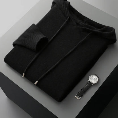 Men's Vienna Luxury Hoodie with a relaxed, comfortable fit, excellent for warmth & casual fashion.