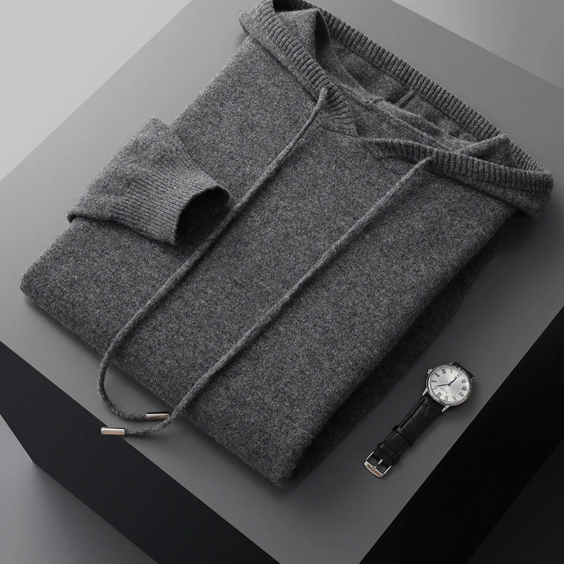 Premium men's Vienna comfort hoodie, soft, warm, and stylish for ultimate casual wear & layering.