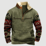 Olive with Horn Motif