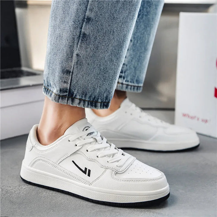 Angled view of men's Vortex athletic casual sneakers, ideal for comfort footwear & fashion.