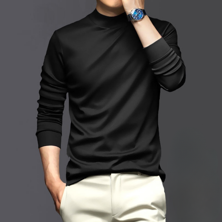 Men's warm & comfortable long sleeve shirt for cold weather. Breathable polyester for ultimate comfort.