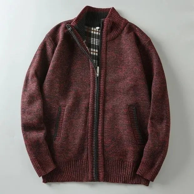 Men's warm outerwear, a Cumberland lined winter jacket designed for comfort & durability.