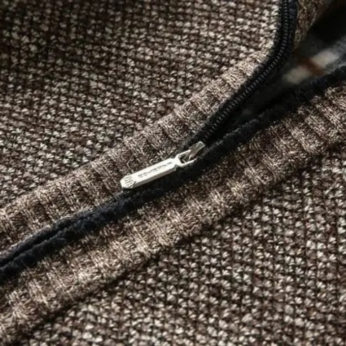 Classic men's Cumberland winter coat, lined design for ultimate warmth & protection.