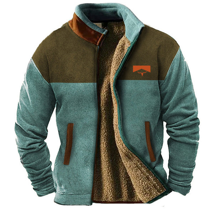 Stylish men's winter outerwear, a warm & comfortable casual jacket for diverse outdoor activities. Durable men's fashion.