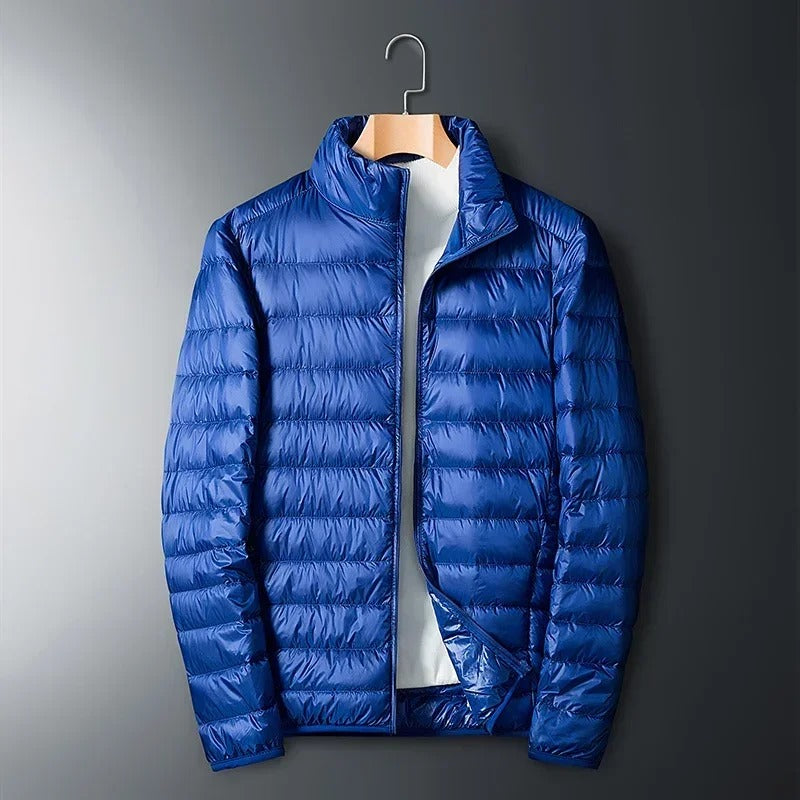 Stylish & lightweight men's insulated jacket. Versatile warm outerwear for everyday wear & adventure.