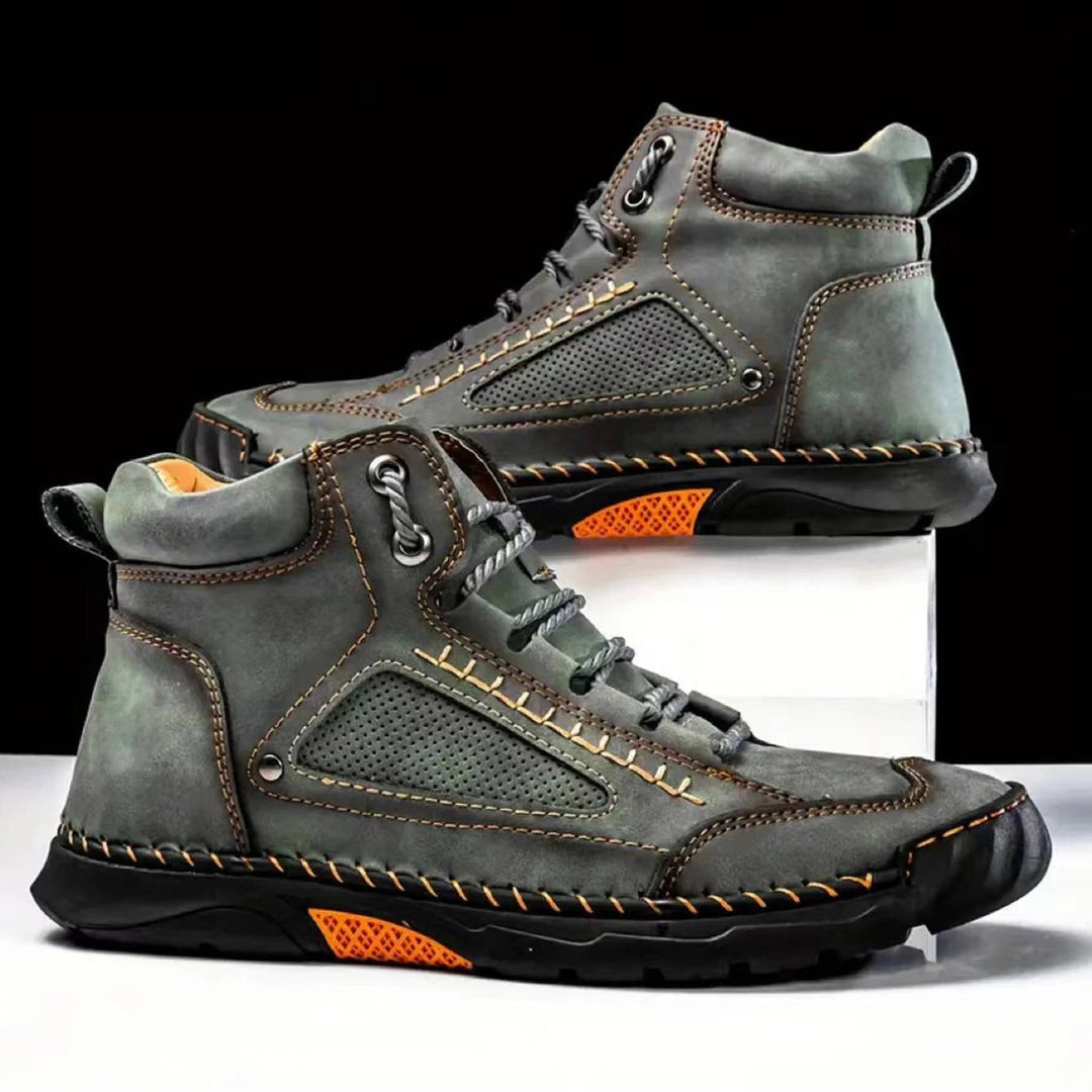 Men's high-performance waterproof hiking boots with premium arch support.