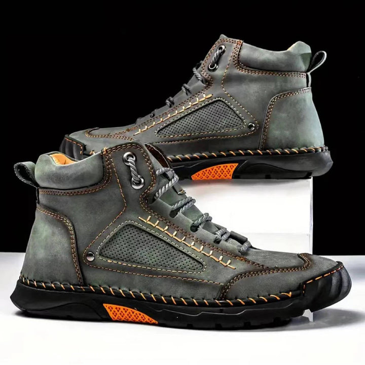 Men's high-performance waterproof hiking boots with premium arch support.