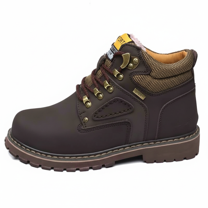 All-weather men's waterproof winter shoes, Vincent, offering warmth & comfort for outdoor activities.