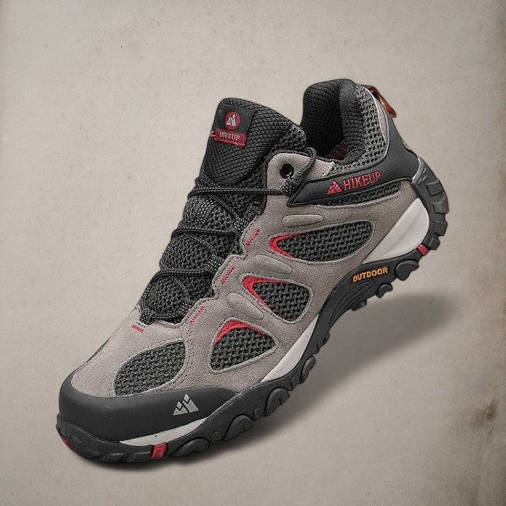 Men's Weatherproof trail shoes, waterproof for outdoor adventures, ensuring grip and comfort