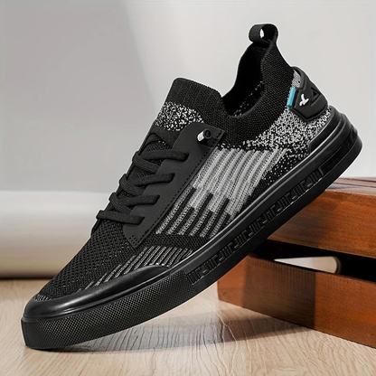 Top-down view of Zephyr men's lightweight comfort sneakers, perfect for daily casual use.