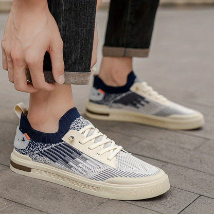 Side view of Zephyr men's lightweight comfort sneakers, perfect for daily casual activities.