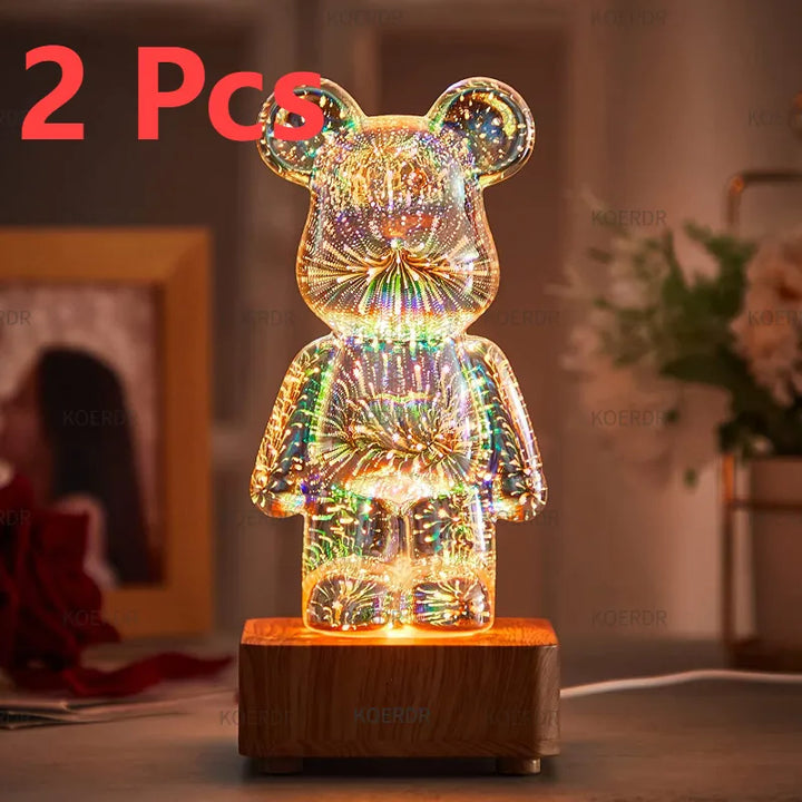 Ambient LED firework projection light, transforming any room into a serene space with mesmerizing 3D visuals.