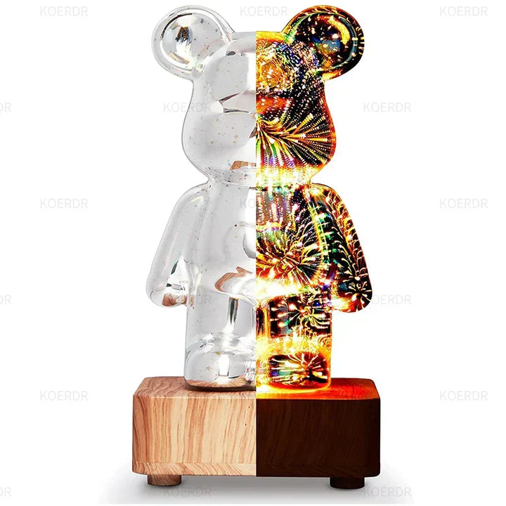 Home decor 3D firework projection lamp. Creates a magical atmosphere with its colorful light, perfect for gifts.